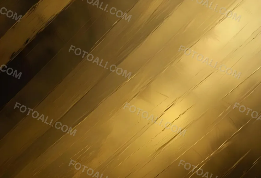 Watercolor Painting Golden Metallic Surface With Diagonal Lines And Reflections Creative Detailed Brush Stroke Minimal Spalsh 46 1b4f