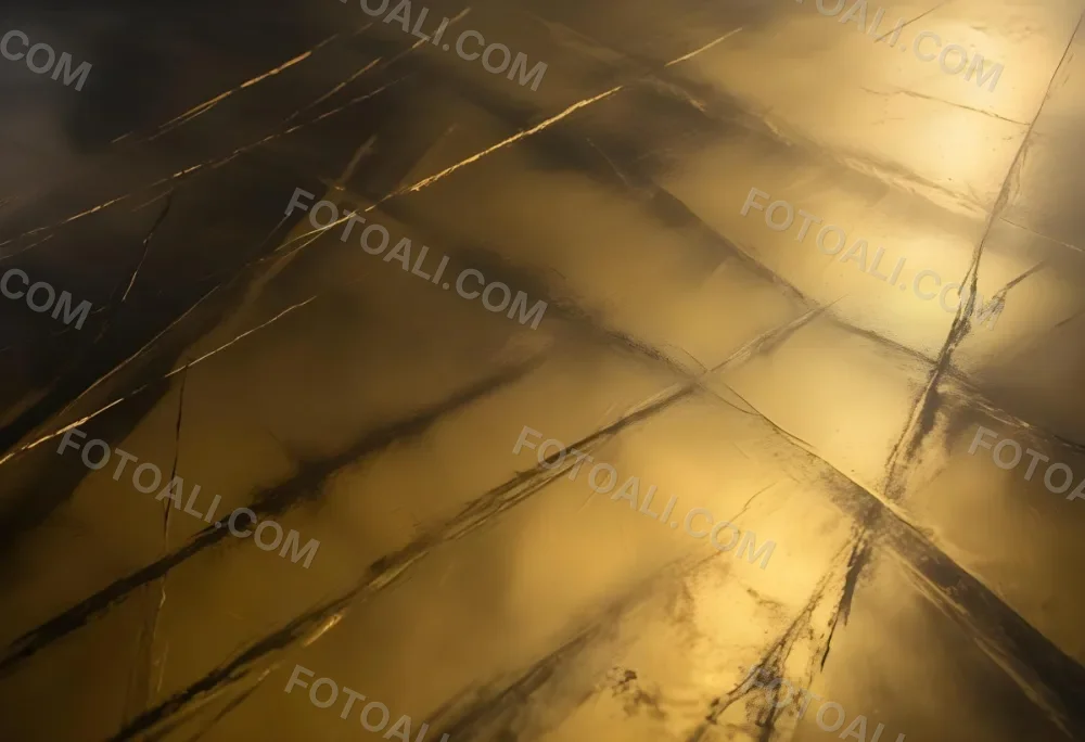 Watercolor Painting Golden Metallic Surface With Diagonal Lines And Reflections Creative Detailed Brush Stroke Minimal Spalsh 52 9e05