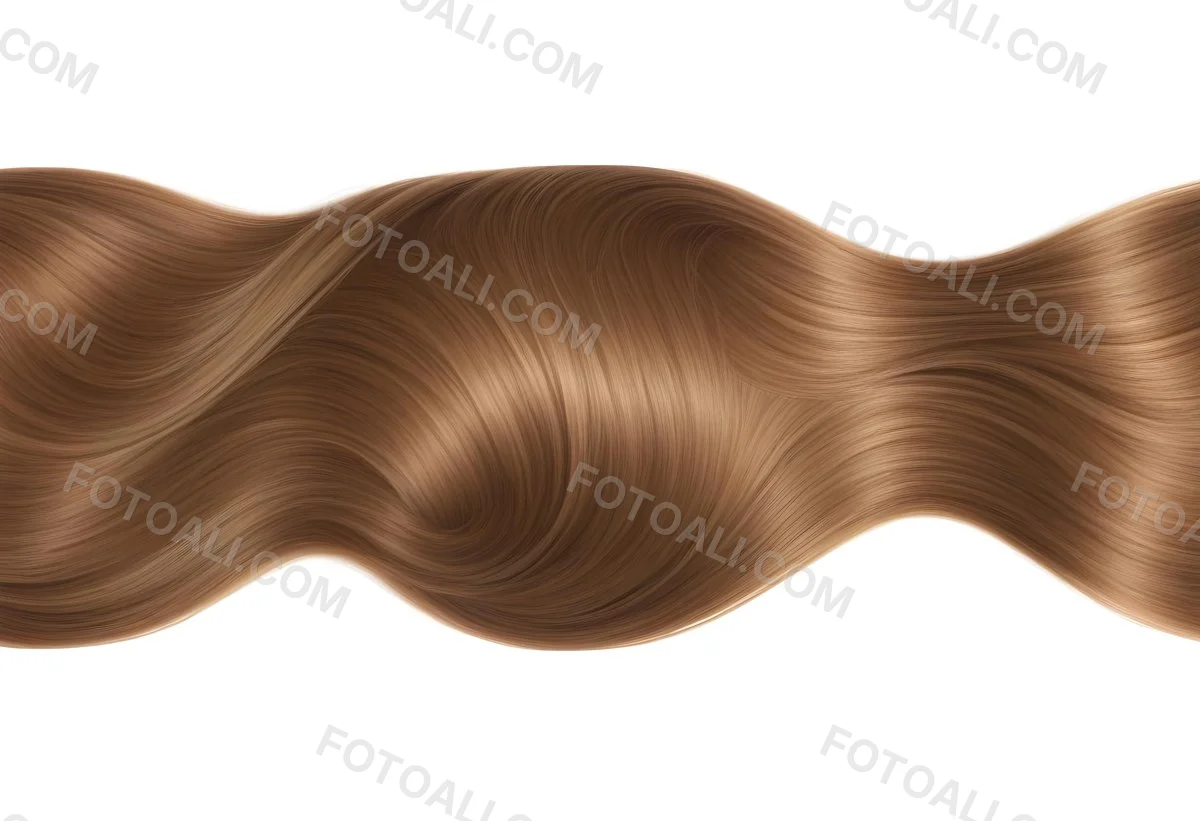 Wavy Golden Brown Hair With A Shiny Healthy Appearance 1 01f9
