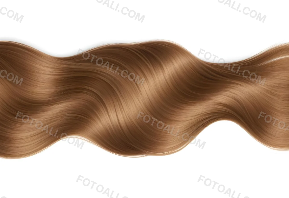 Wavy Golden Brown Hair With A Shiny Healthy Appearance 9 Ffab