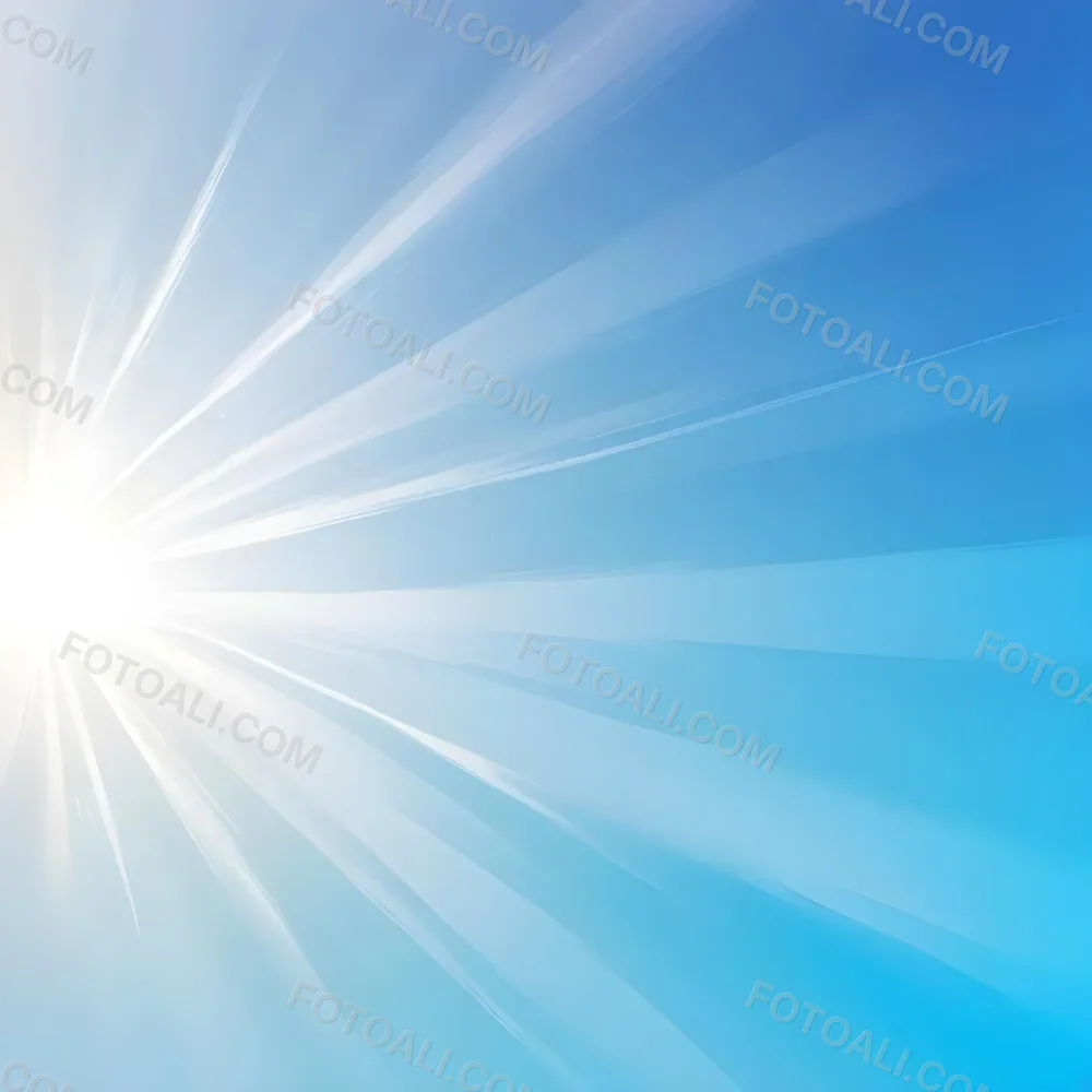White Light Rays Emanating From The Left Side Fading Into A Gradient Of Light Blue And White Creating A Bright And Ethereal Effect 11 C42d