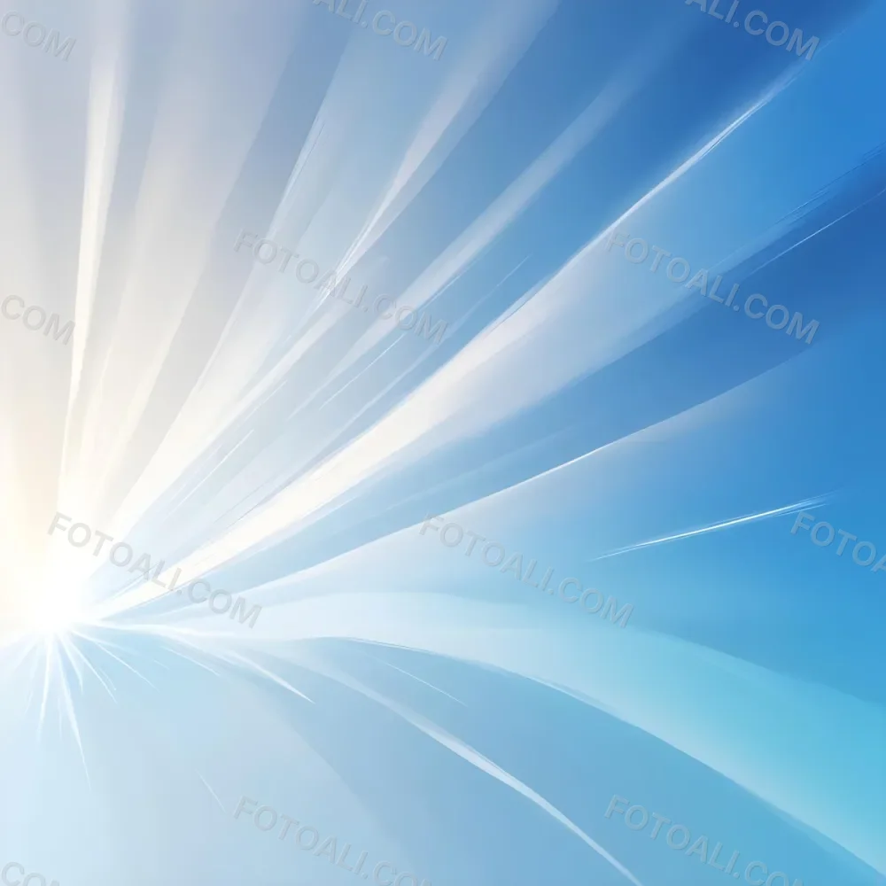 White Light Rays Emanating From The Left Side Fading Into A Gradient Of Light Blue And White Creating A Bright And Ethereal Effect 17 A1b7