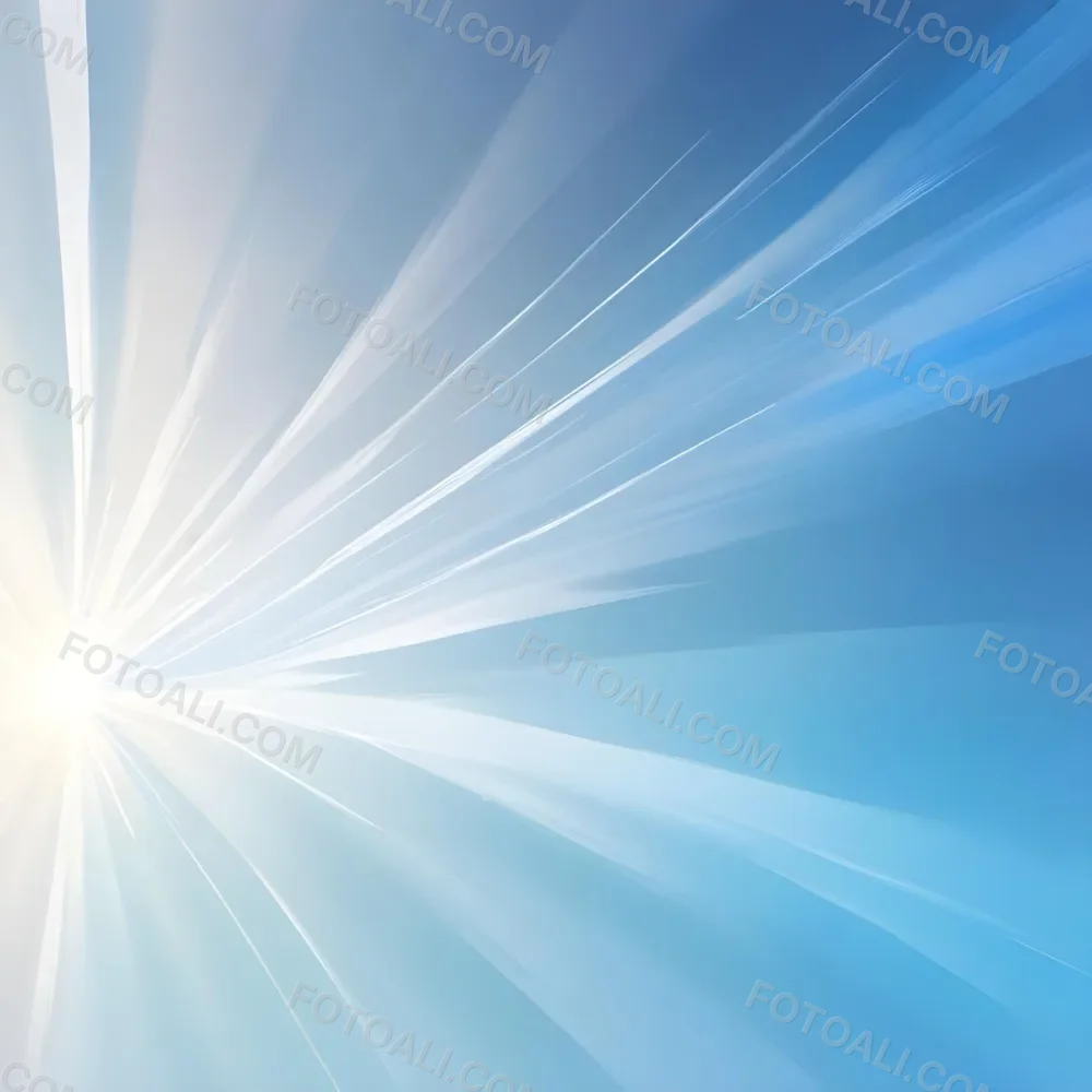 White Light Rays Emanating From The Left Side Fading Into A Gradient Of Light Blue And White Creating A Bright And Ethereal Effect 6 4324
