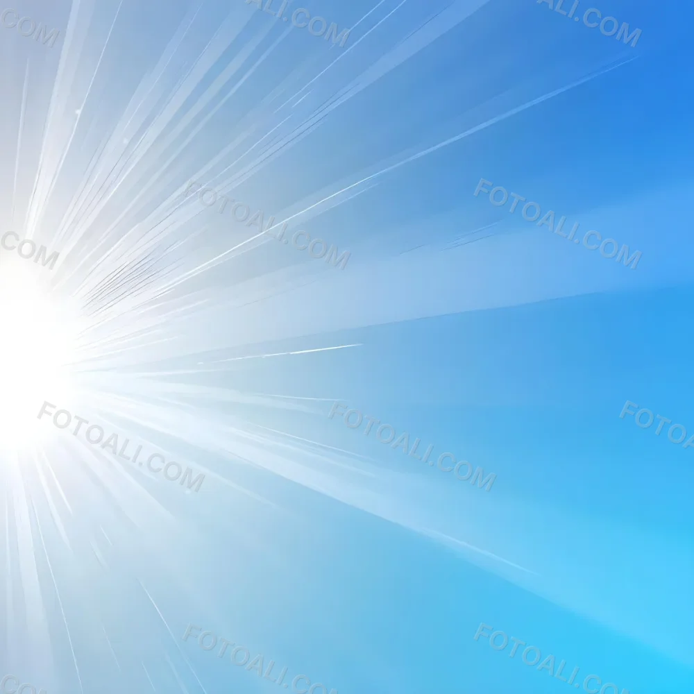 White Light Rays Emanating From The Left Side Fading Into A Gradient Of Light Blue And White Creating A Bright And Ethereal Effect 7 Dba2