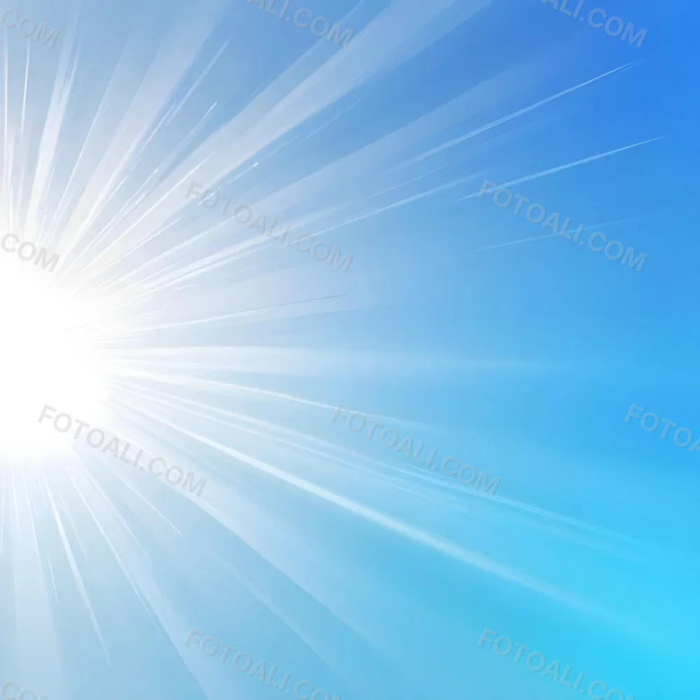 White Light Rays Emanating From The Left Side Fading Into A Gradient Of Light Blue And White Creating A Bright And Ethereal Effect 9 869b