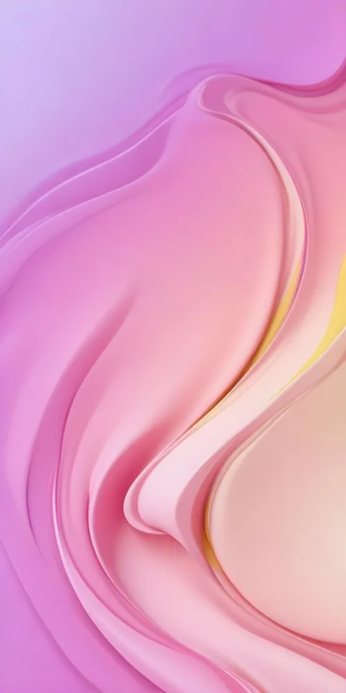 Abstract Wavy Background With Soft Pastel Colors Of Pink Purple And Yellow 113 87a5