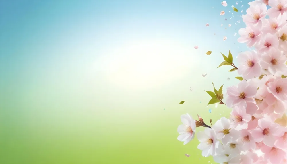3d Model Cherry Blossom Petals Falling Pink Flowers Pastel Background Soft Light Dreamy Atmosphere Spring Season Floral Design Nature Inspired Delicate Details Pastel Colors Figure Octane Render Volumetric H 92dd