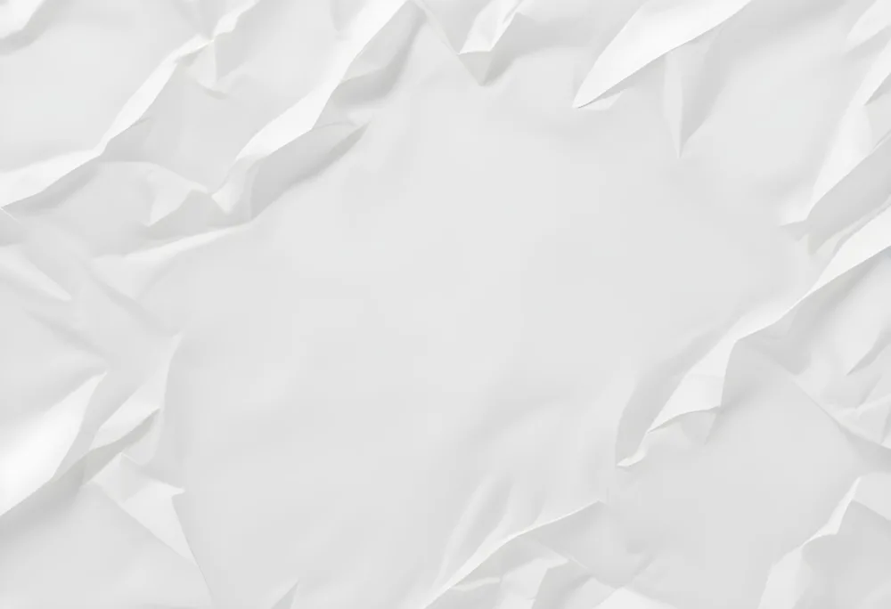 A Blank White Wrinkled Paper Full Frame 21 F370