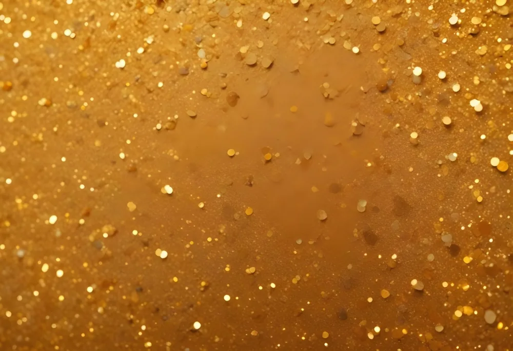 A Close Up Image Of A Golden Glittery Surface With A Textured Granular Appearance 25 1e61
