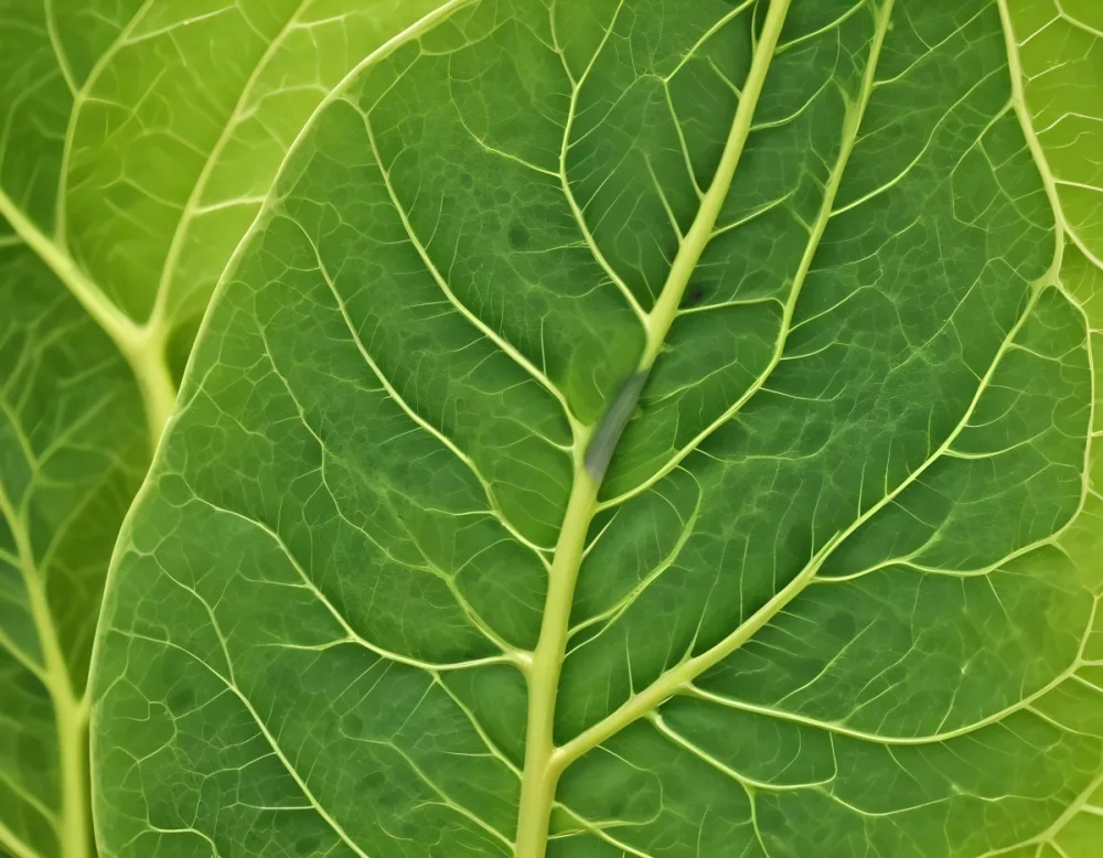 A Close Up Of A Green Leaf Showing The Intricate Network Of Veins And The Vibrant Green Color 27
