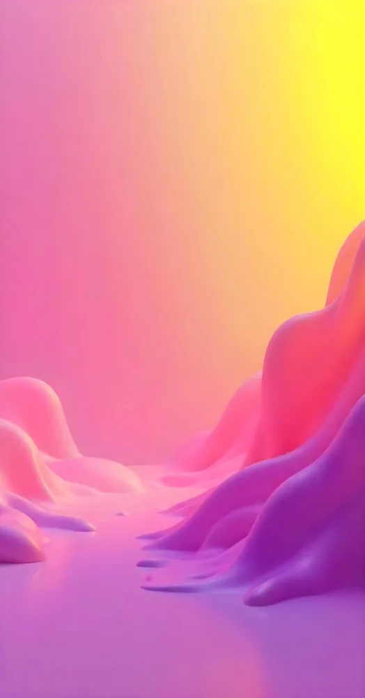 A Gradient Background With Pink Yellow And Purple Colors With A Soft Texture And A Light Leak Effect 4 2bc4