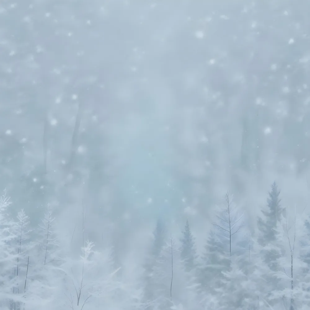 A Snowy Or Icy Background With A Light Blue Gray Color And A Slightly Textured Mottled Appearance Surrounded By A Forest Under A Bright Sunny Sky With Soft Falling Snowflakes 167 Eea5