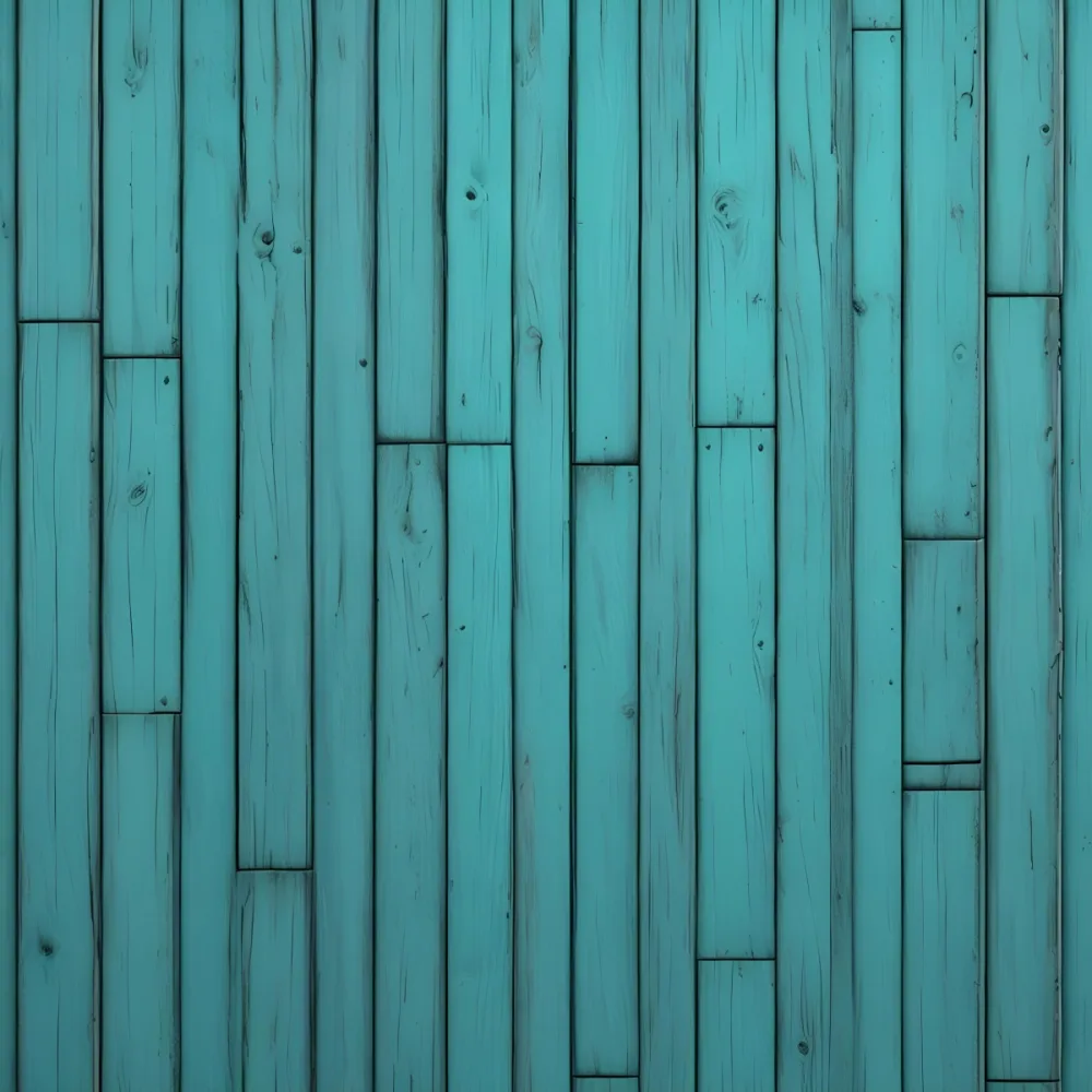 A Turquoise Wooden Planks Background The Planks Are Arranged Vertically And Horizontally Creating A Sense Of Depth And Perspective 1 0325