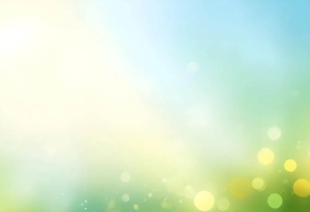 Abstract Background With A Gradient Of Green And Yellow With Yellow And Green Bokeh At The Bottom 20 1ca1