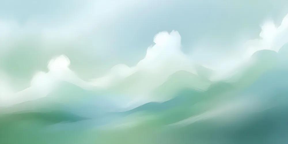 Abstract Background With A Gradient Of White Light Blue And Green Creating A Soft And Ethereal Atmosphere Reminiscent Of A Dreamy Landscape 60 815d
