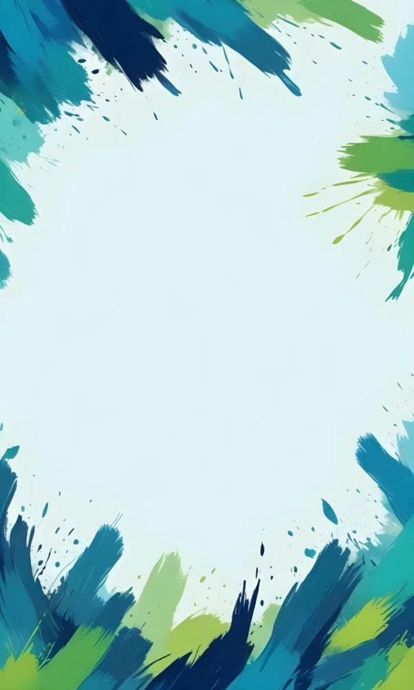 Background With Green And Blue Brush Strokes 14 Cffd