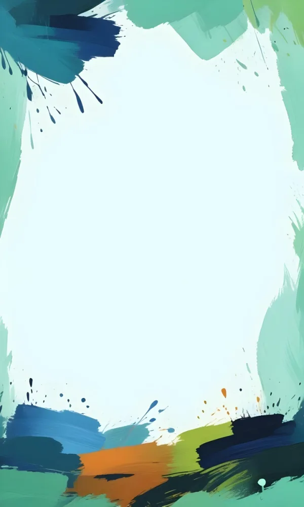 Background With Green And Blue Brush Strokes 19 9068