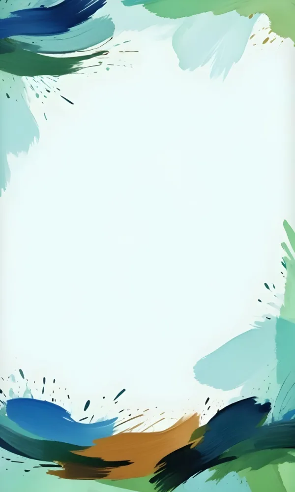 Background With Green And Blue Brush Strokes 2 F2f5