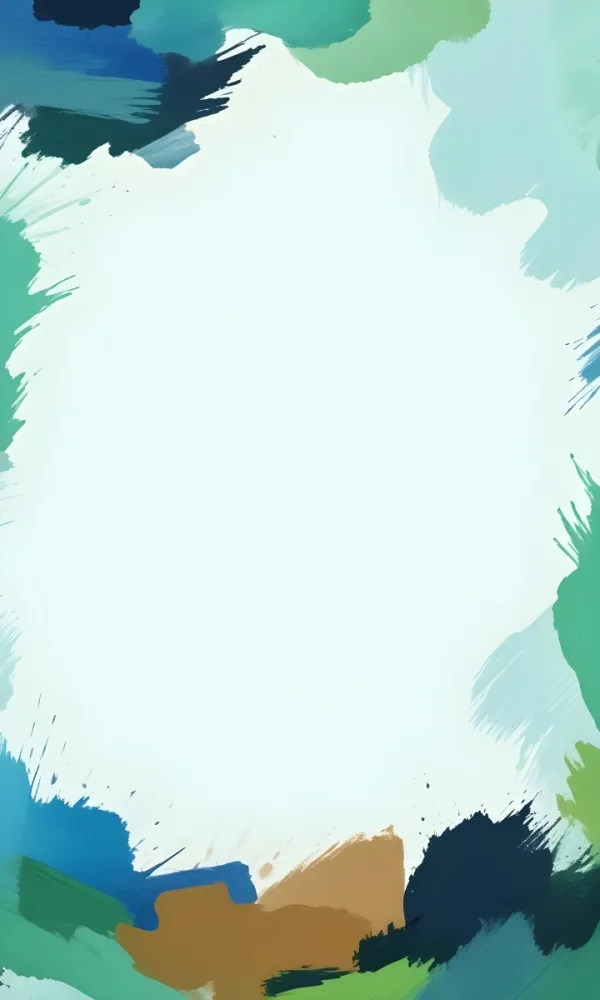 Background With Green And Blue Brush Strokes 20 631b