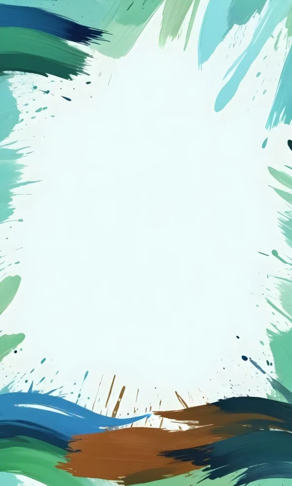 Background With Green And Blue Brush Strokes 21 41e7