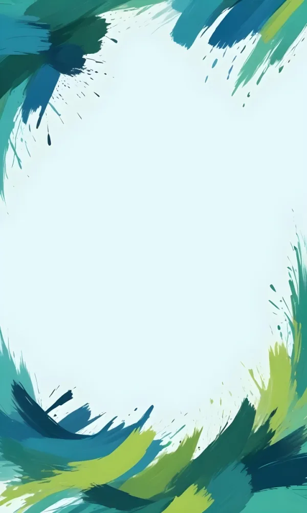 Background With Green And Blue Brush Strokes 23 17e7
