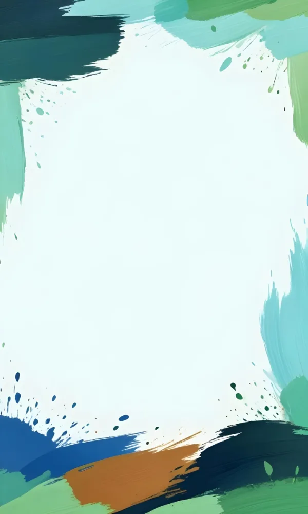 Background With Green And Blue Brush Strokes 24 2ced