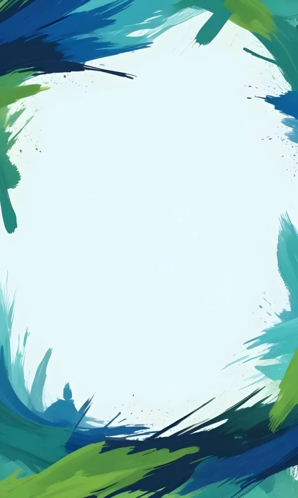 Background With Green And Blue Brush Strokes 9 13dc