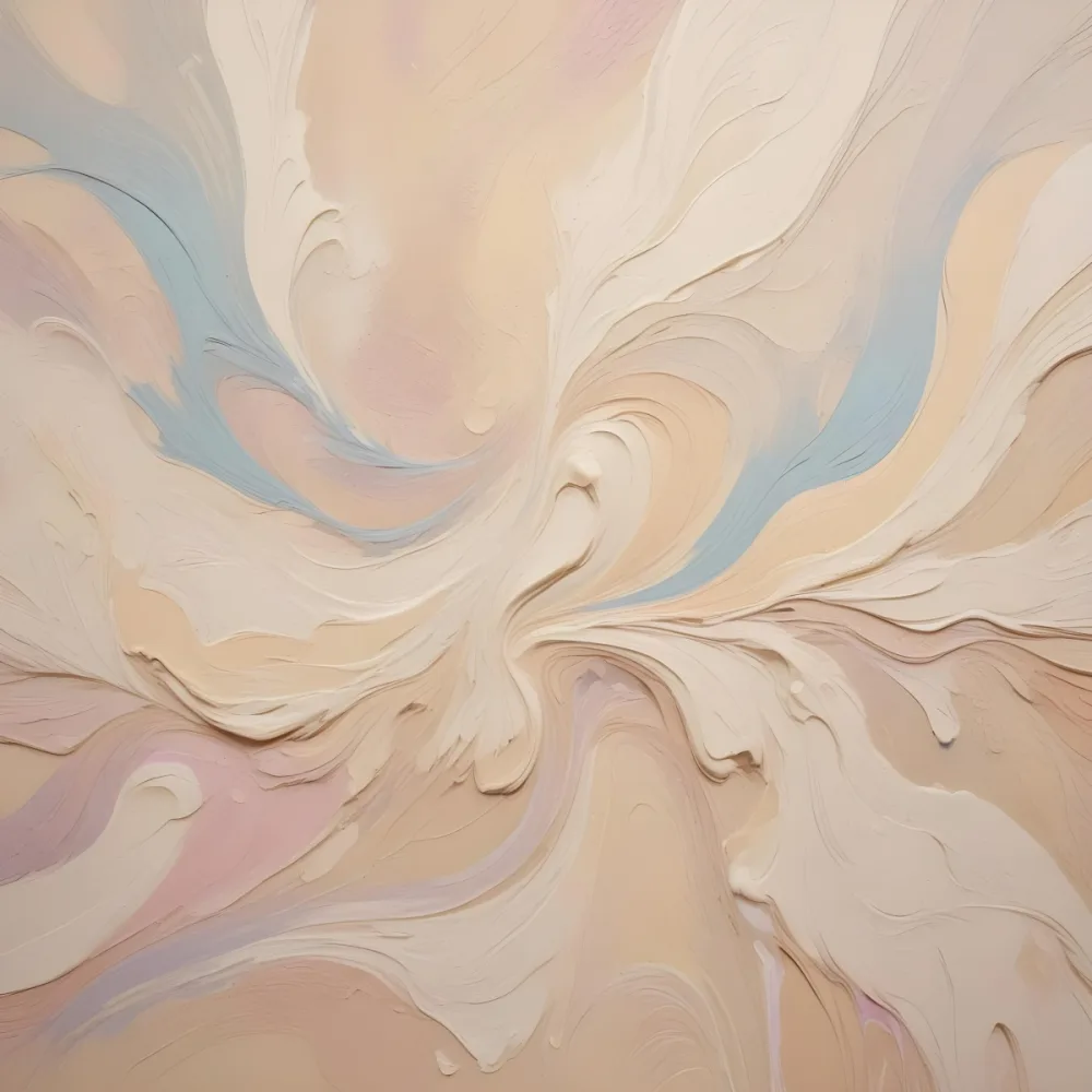 Beige Textured Wall Surface With Visible Brush Strokes And Slight Imperfections 40 5dec