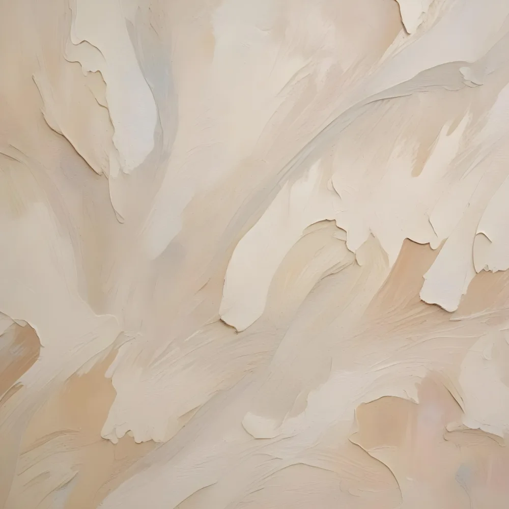 Beige Textured Wall Surface With Visible Brush Strokes And Slight Imperfections 44 9790