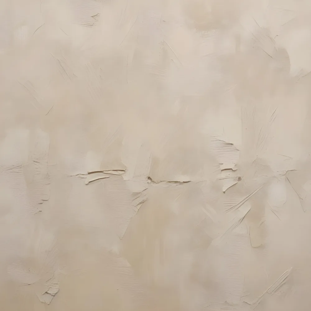 Beige Textured Wall Surface With Visible Brush Strokes And Slight Imperfections 89 A854