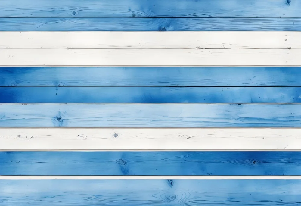 Blue And White Wooden Planks Arranged Horizontally Creating A Textured Background With A Rustic And Weathered Appearance Suitable For Various Design Purposes 11 1217