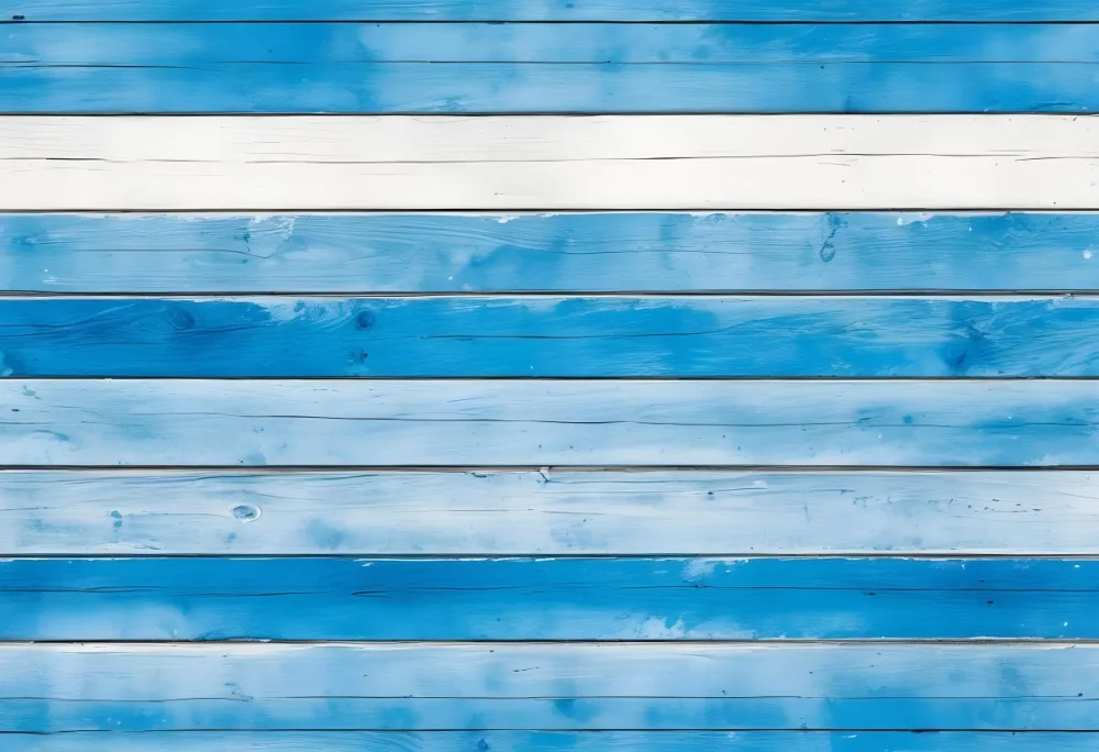 Blue And White Wooden Planks Arranged Horizontally Creating A Textured Background With A Rustic And Weathered Appearance Suitable For Various Design Purposes 7 C5c6