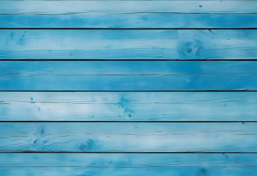 Blue Painted Wooden Planks Horizontal Arrangement Weathered Texture Rustic Charm Close Up Shot Natural Light Vintage Aesthetic Textured Surface Aged Appearance Simple Background 27 4712