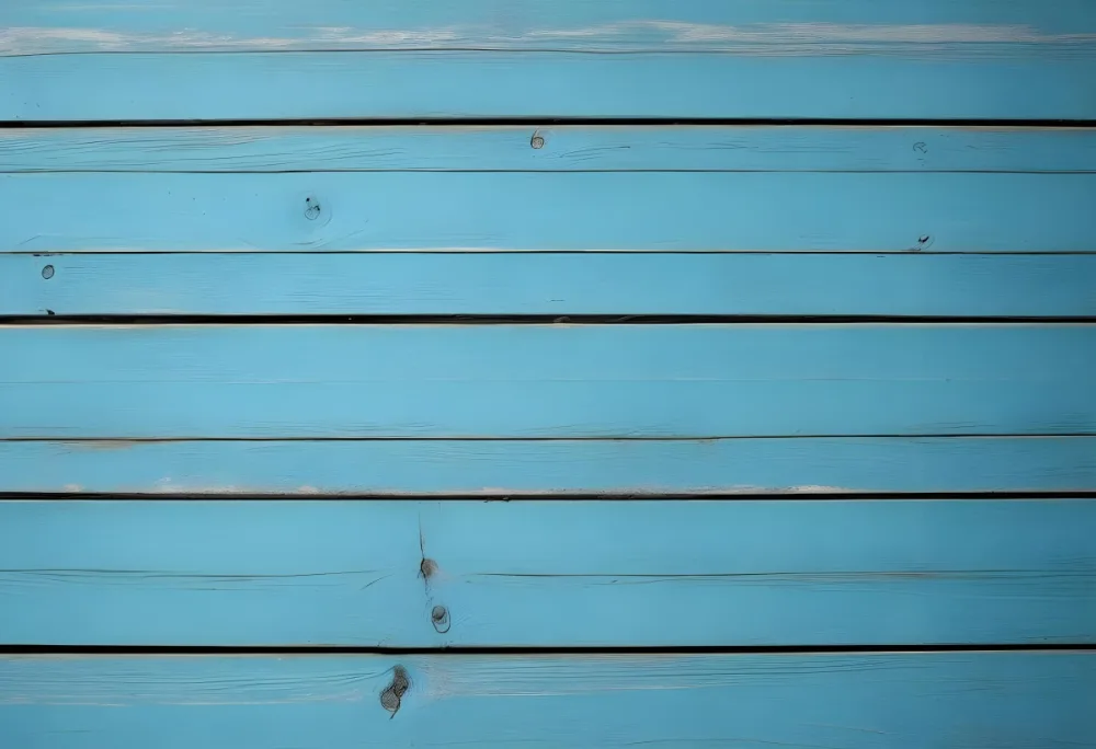 Blue Painted Wooden Planks Horizontal Arrangement Weathered Texture Rustic Charm Close Up Shot Natural Light Vintage Aesthetic Textured Surface Aged Appearance Simple Background 73 5eb8