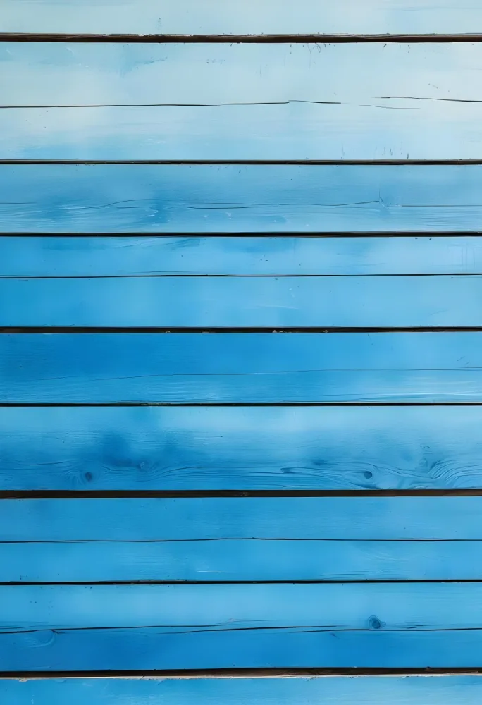 Blue Painted Wooden Planks Horizontal Lines Weathered Texture Rustic Charm Vintage Aesthetic Vibrant Color Natural Light Simple Composition 12 A079