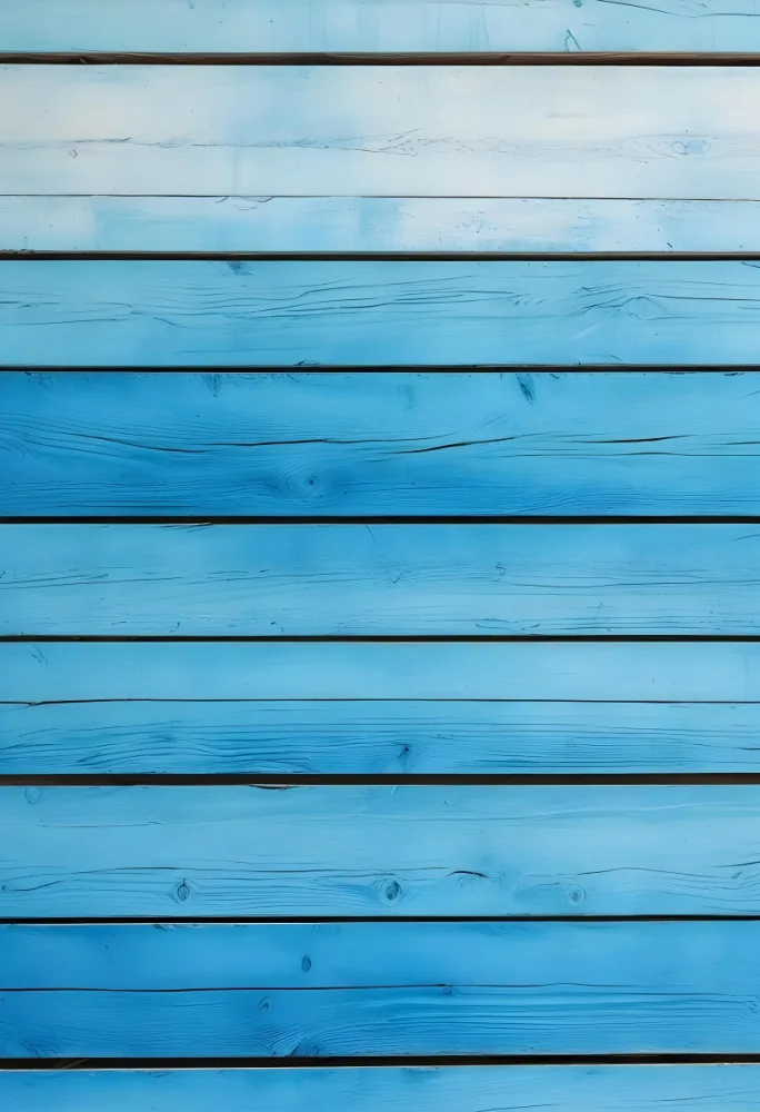 Blue Painted Wooden Planks Horizontal Lines Weathered Texture Rustic Charm Vintage Aesthetic Vibrant Color Natural Light Simple Composition 7 Abb9