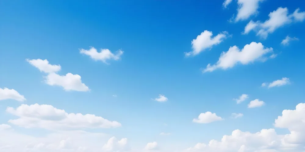 Blue Sky With Scattered White Clouds 9 3ed5