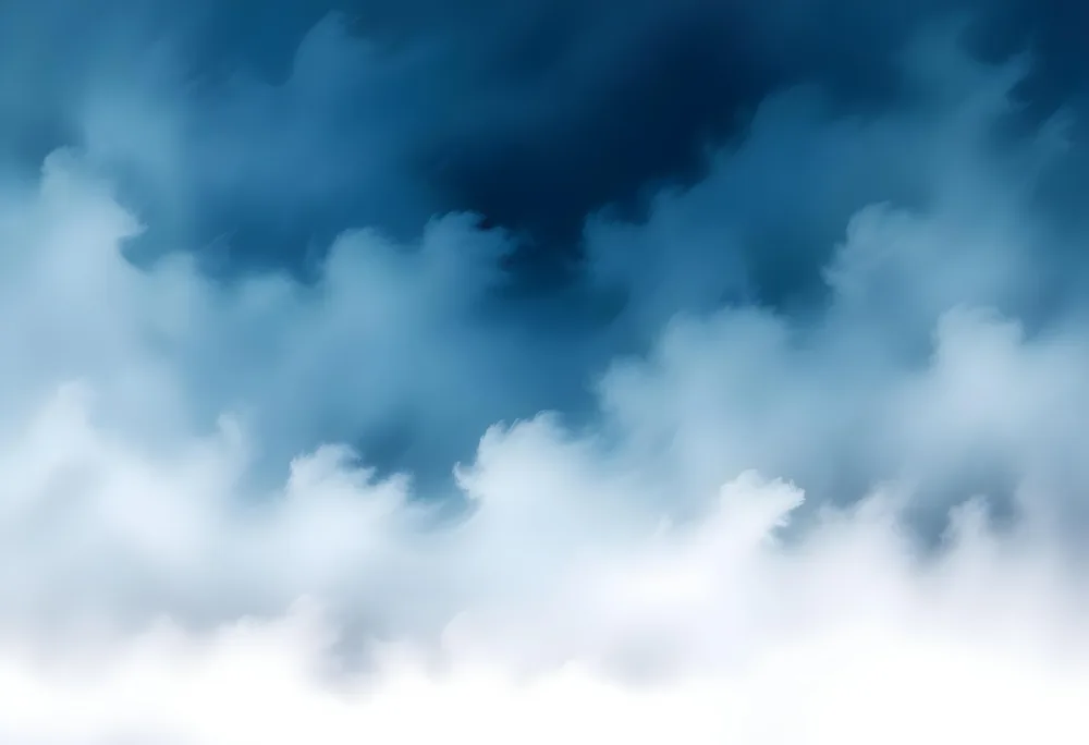 Blue Sky With Wispy White Clouds 18