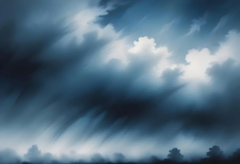 Blue Sky With Wispy White Clouds 7 C3f4