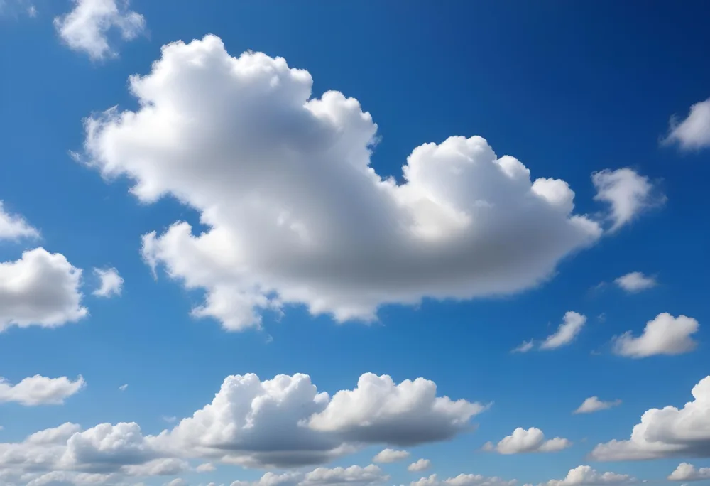 Blue Sky With Wispy White Clouds 89 5c9e