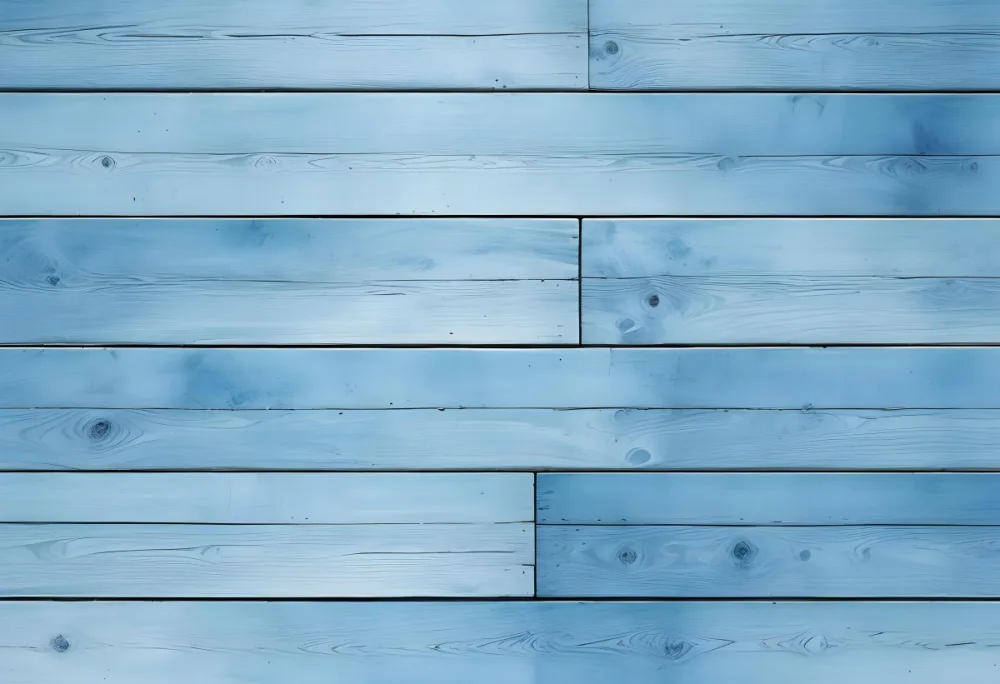Blue Wooden Planks Arranged Horizontally Creating A Textured Surface With Visible Wood Grain And Knots Light Blue Color Rustic Style 13 A6ba