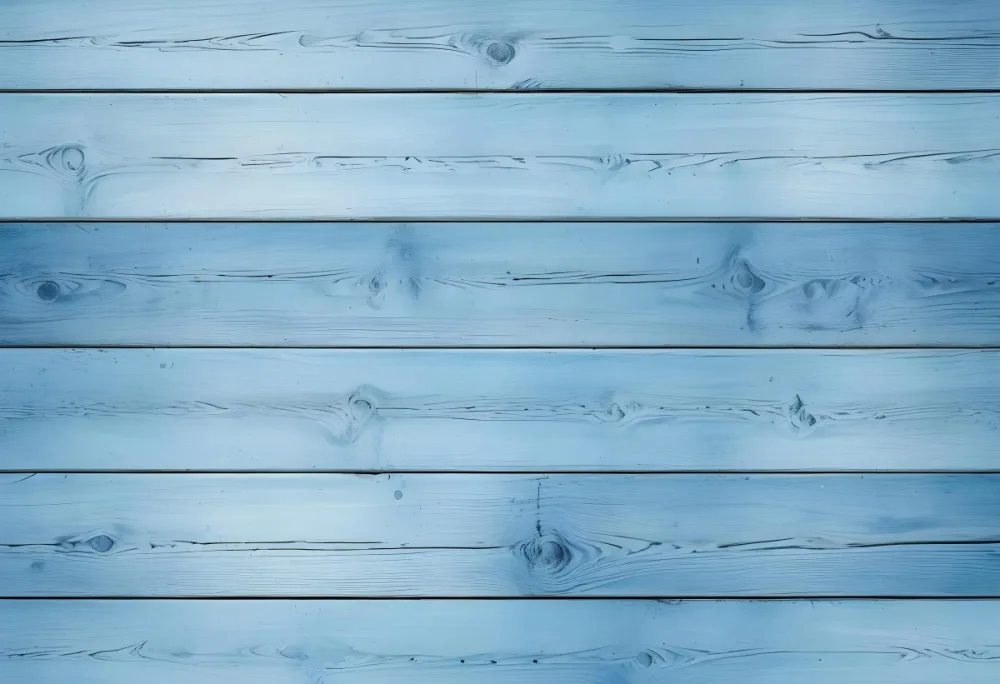 Blue Wooden Planks Arranged Horizontally Creating A Textured Surface With Visible Wood Grain And Knots Light Blue Color Rustic Style 15 0230