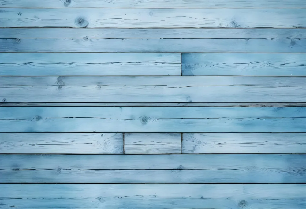 Blue Wooden Planks Arranged Horizontally Creating A Textured Surface With Visible Wood Grain And Knots Light Blue Color Rustic Style 4 158b