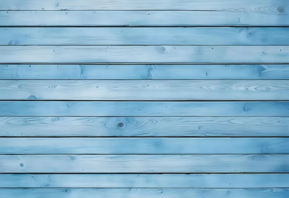Blue Wooden Planks Arranged Horizontally Creating A Textured Surface With Visible Wood Grain And Knots Light Blue Color Rustic Style 6 131f