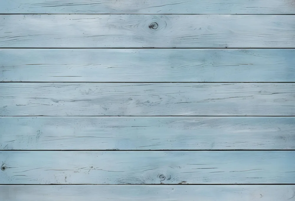 Blue Wooden Planks Background Horizontal Lines Light Blue Color Rustic Style Aged Wood Natural Texture Simple Design Weathered Surface Vintage Look 17 4190