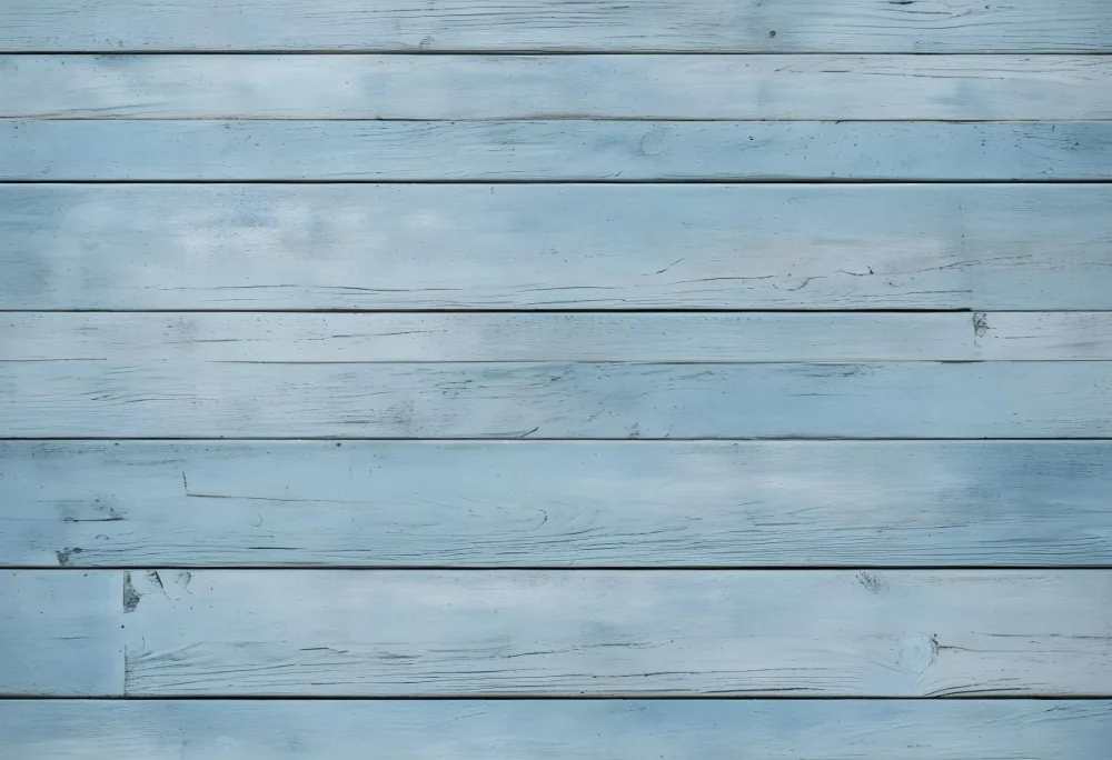Blue Wooden Planks Background Horizontal Lines Light Blue Color Rustic Style Aged Wood Natural Texture Simple Design Weathered Surface Vintage Look 9 5180