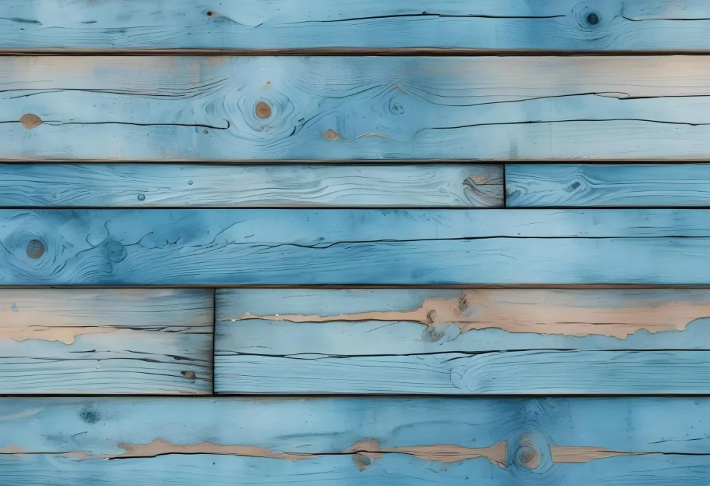 Blue Wooden Planks With Light Brown Veins Wood Texture Background 4 D6ca