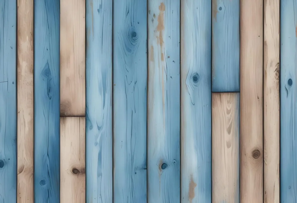 Blue Wooden Planks With Light Brown Veins Wood Texture Background 8 22f9