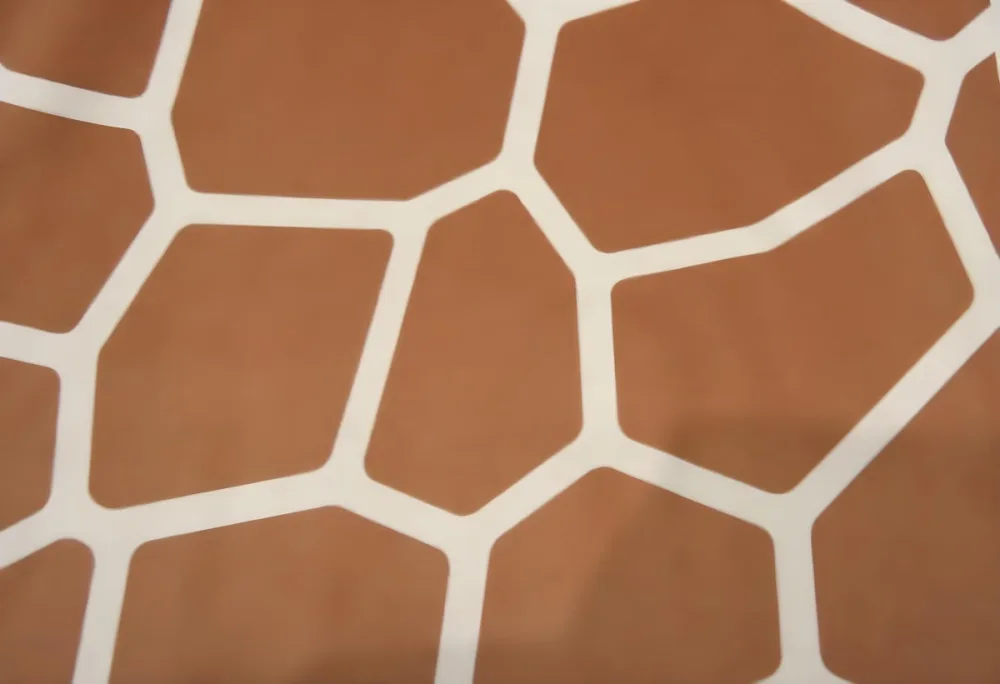 Brown Giraffe Print Pattern On A Textured Fabric Background 11 54ad