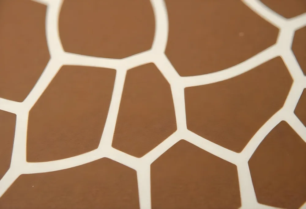 Brown Giraffe Print Pattern On A Textured Fabric Background 7 2120